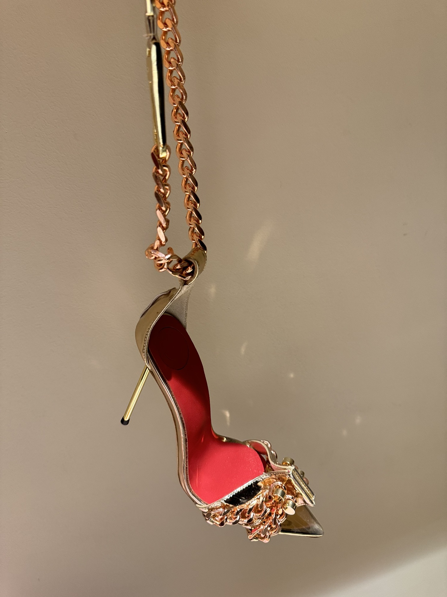 Stylish 777 High Heels with Crystal Coating and Metallic Finish – 2024 Collection - 图片 8