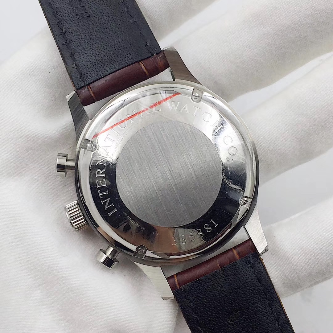 IWC 葡萄牙計時腕表 男士用 316精鋼と真皮の高級感