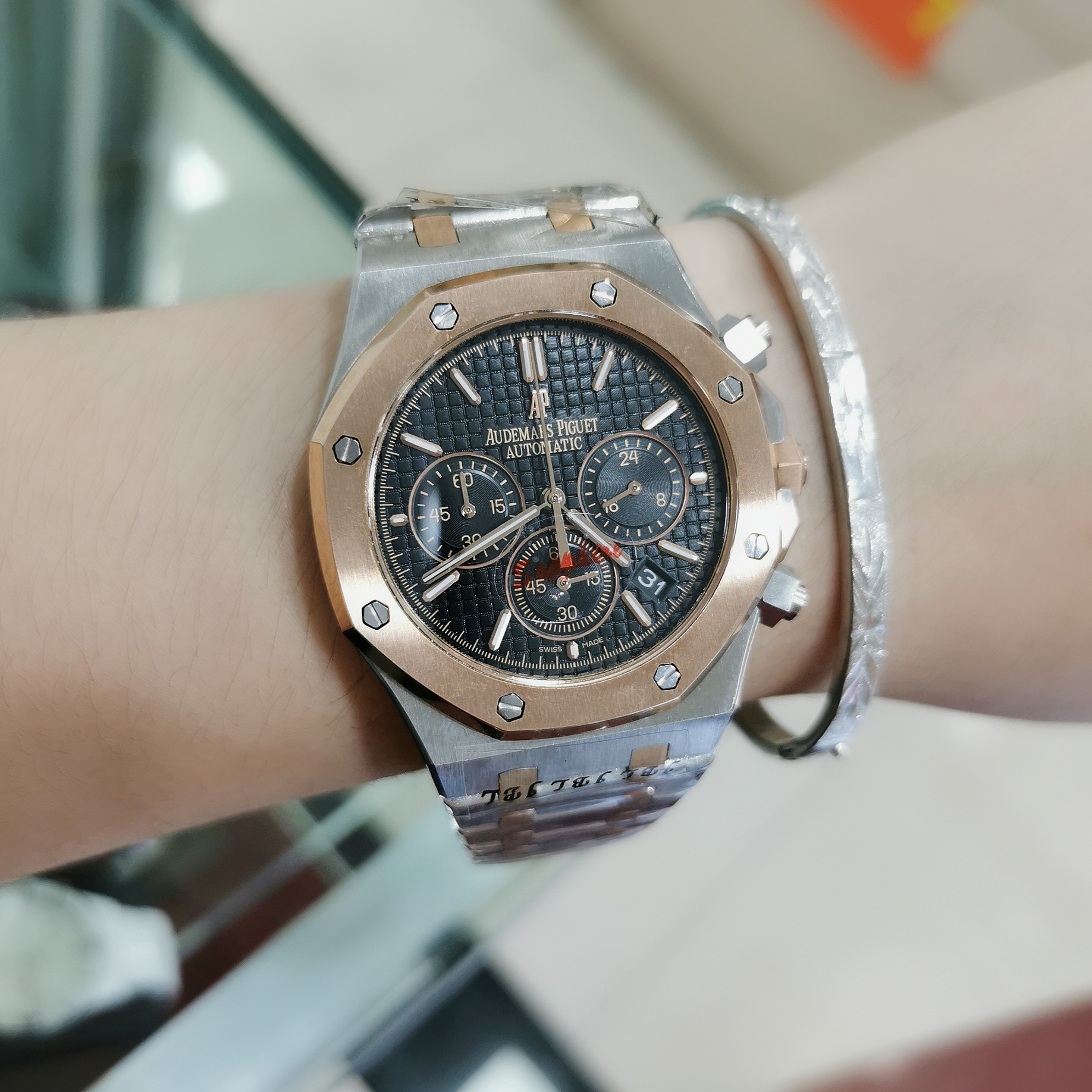 愛彼 AP ロイヤルオーク 男性用腕時計 44mm