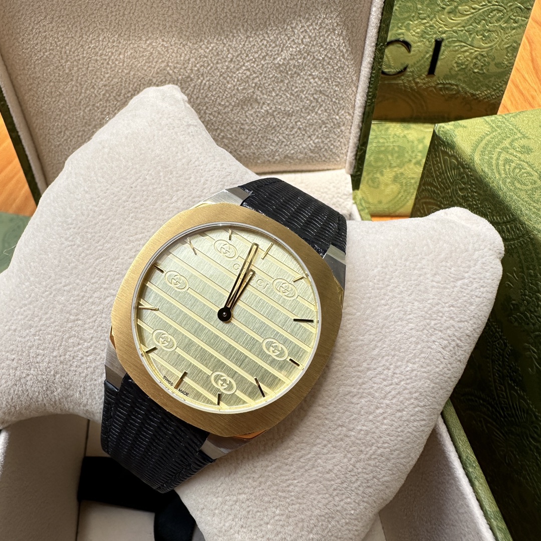 Gucci 25H Wristwatch: Fluid Design Inspired by Contemporary Buildings and Brand Traditions - 图片 3