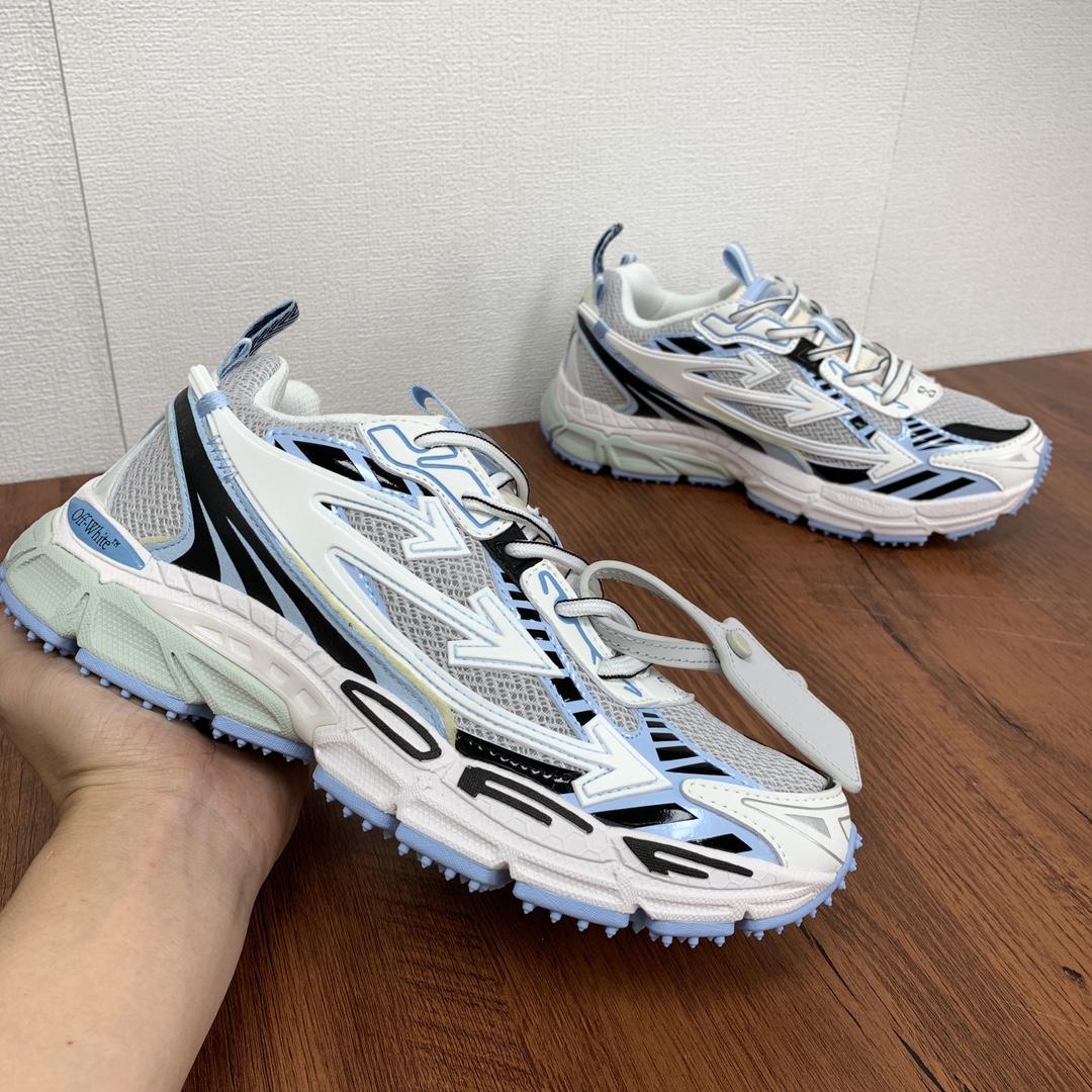OFF-WHITE OWHITE nuevos zapatos para correr envío 100% original versión correcta caja, el último des