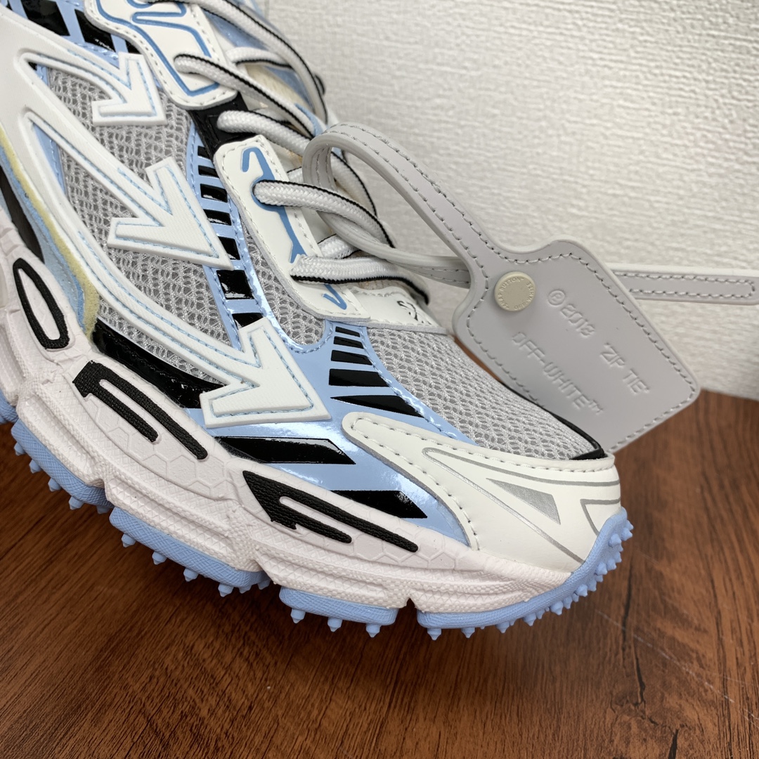 OFF-WHITE OWHITE nuevos zapatos para correr envío 100% original versión correcta caja, el último des