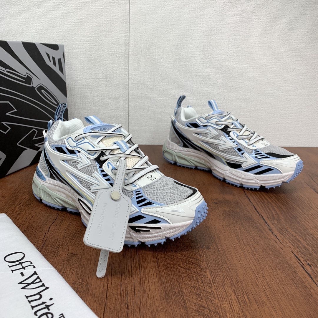 OFF-WHITE OWHITE nuevos zapatos para correr envío 100% original versión correcta caja, el último des