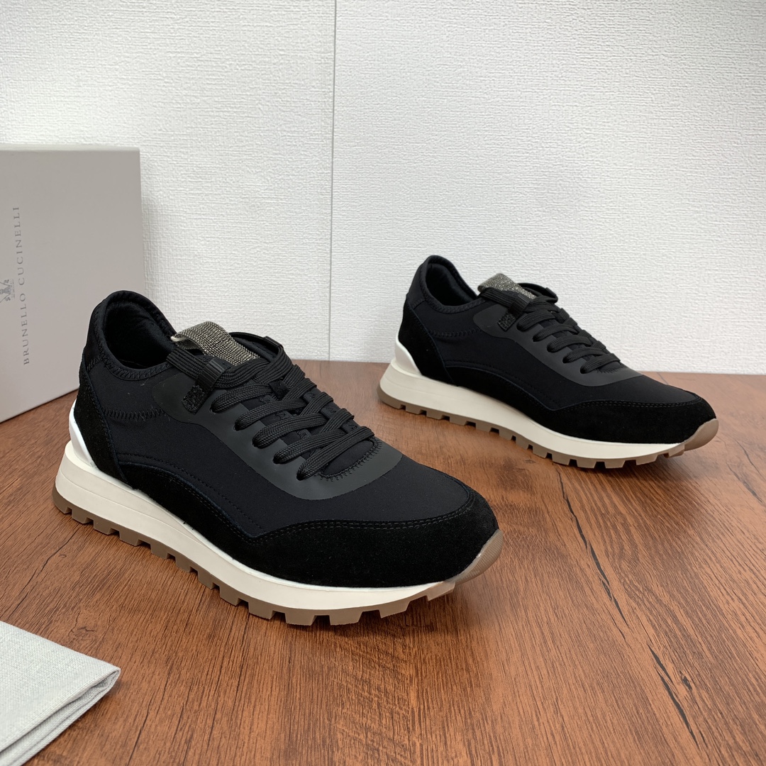 NO:276212,BRUNELLO CUCINELLI BC new men's autumn new sneakers shipped. This brand is the world's top luxury brand from Italy. All products are made of the top fabrics in the clothing industry today. Coupled with Italy's unique traditional handicrafts, the brand has the reputation of 