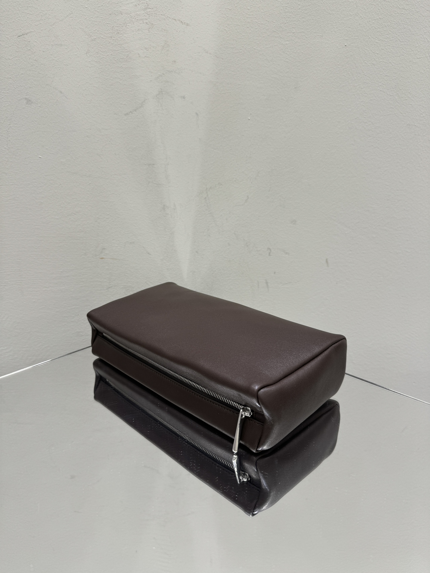 더로우 천연 가죽 클러치백 상세 이미지 5