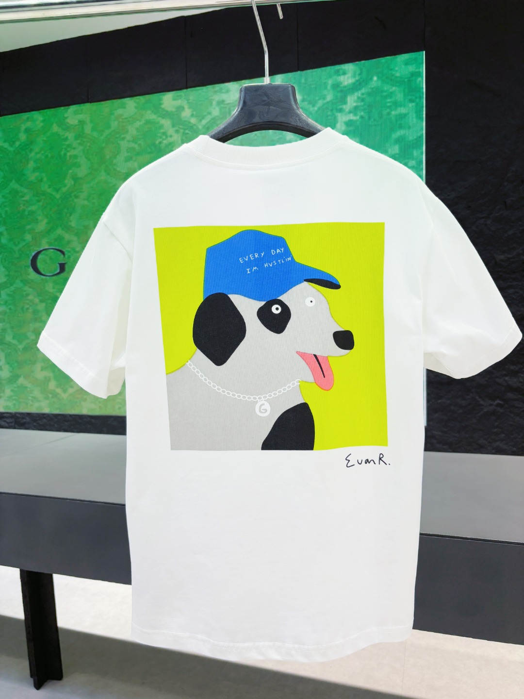 ￼ 【Número de modelo】：533，@65 ¡Nuevo producto de Gucci! Camiseta de manga corta de alto gramaje de la colección de princ…