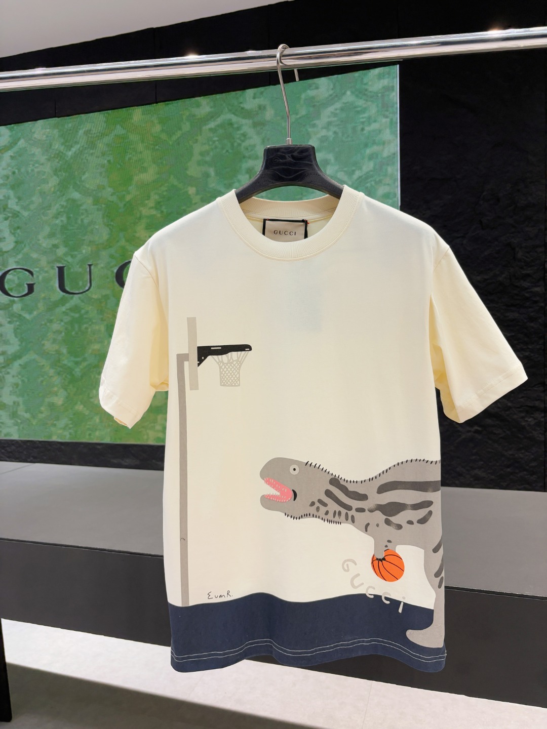 ￼ 【Número de modelo】：535，@65 ¡Nuevo producto de Gucci! Camiseta de manga corta de alto gramaje de la colección de princ…