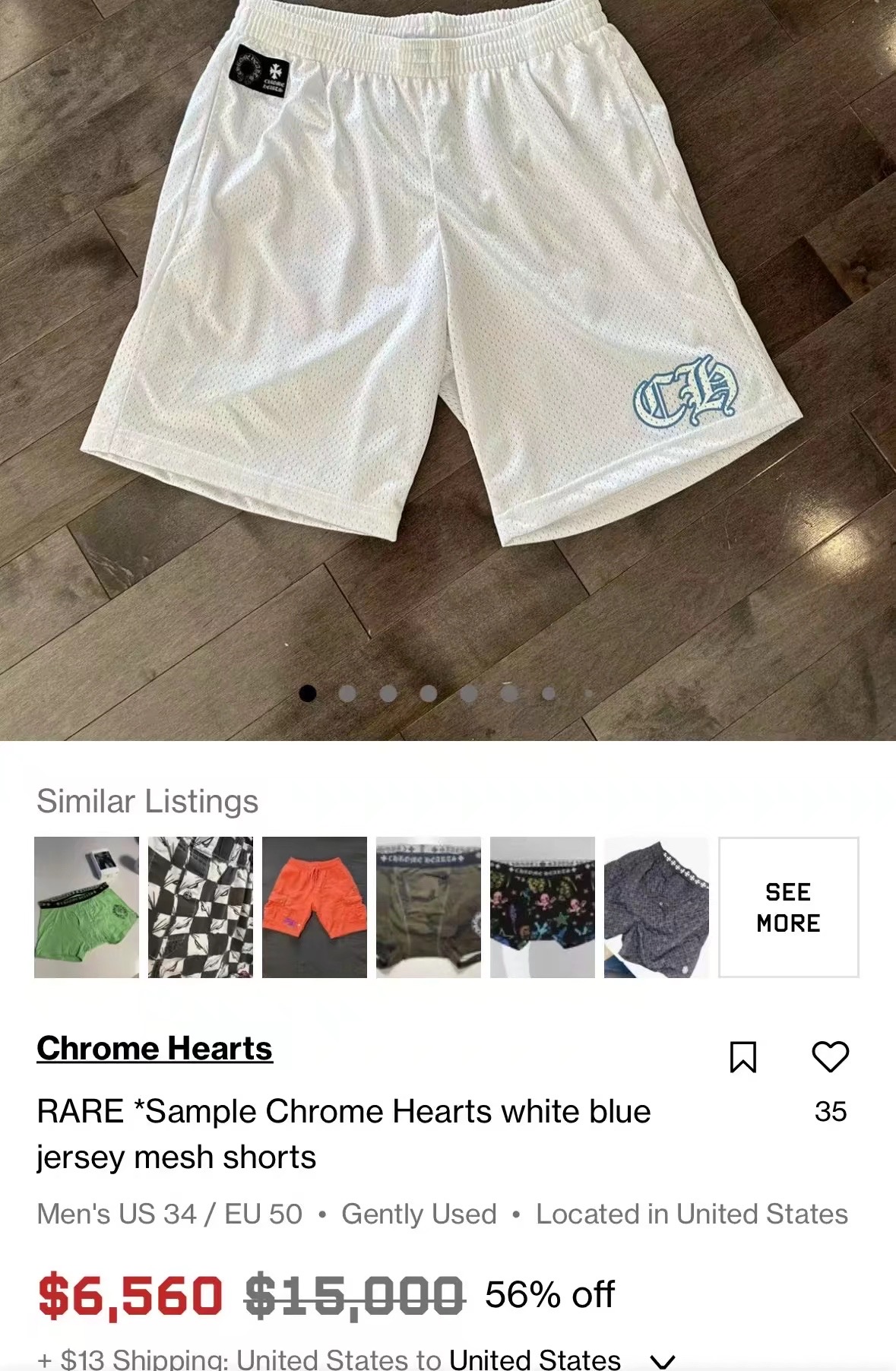 크롬하츠 여성 바지 131909 Chrome Hearts Pants 썸네일 이미지