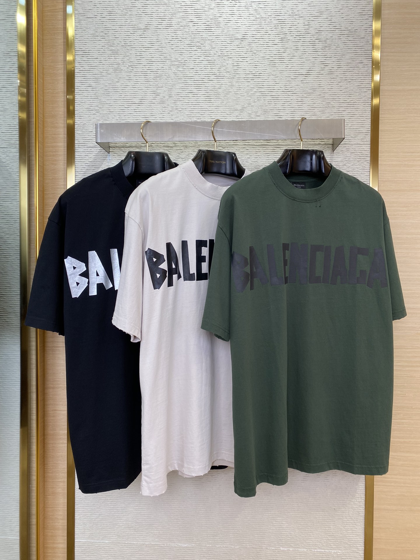 Balenciaga Kleidung T-Shirt Schwarz Drucken Unisex Gekämmte Baumwolle Kurzarm