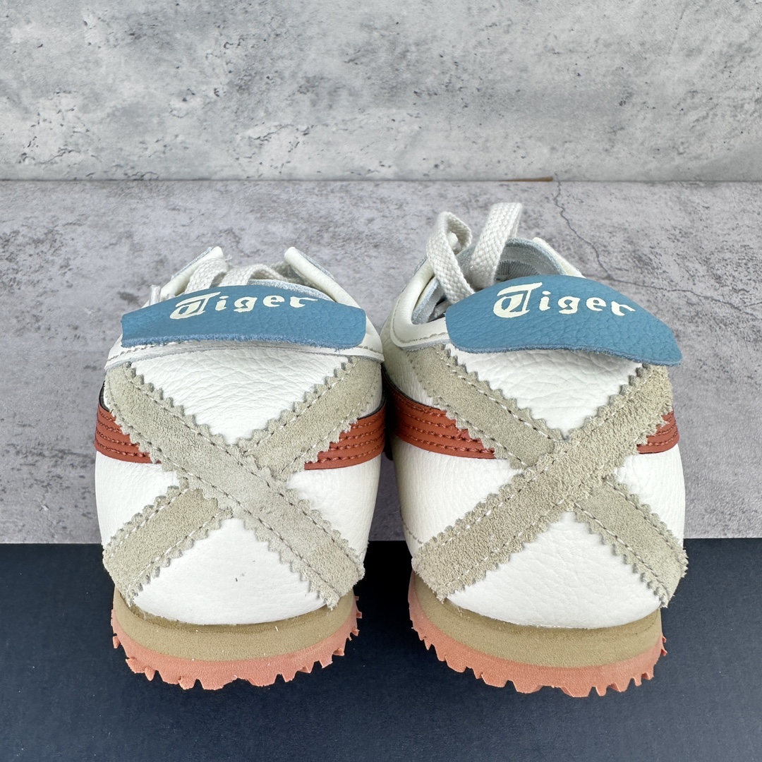   OnitsukaTiger/鬼塚虎 Mexico 66 全头层皮面低邦休闲跑步鞋 1183A201-