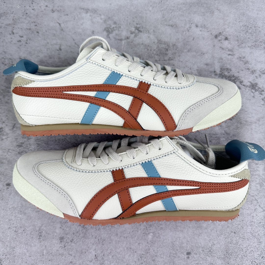   OnitsukaTiger/鬼塚虎 Mexico 66 全头层皮面低邦休闲跑步鞋 1183A201-