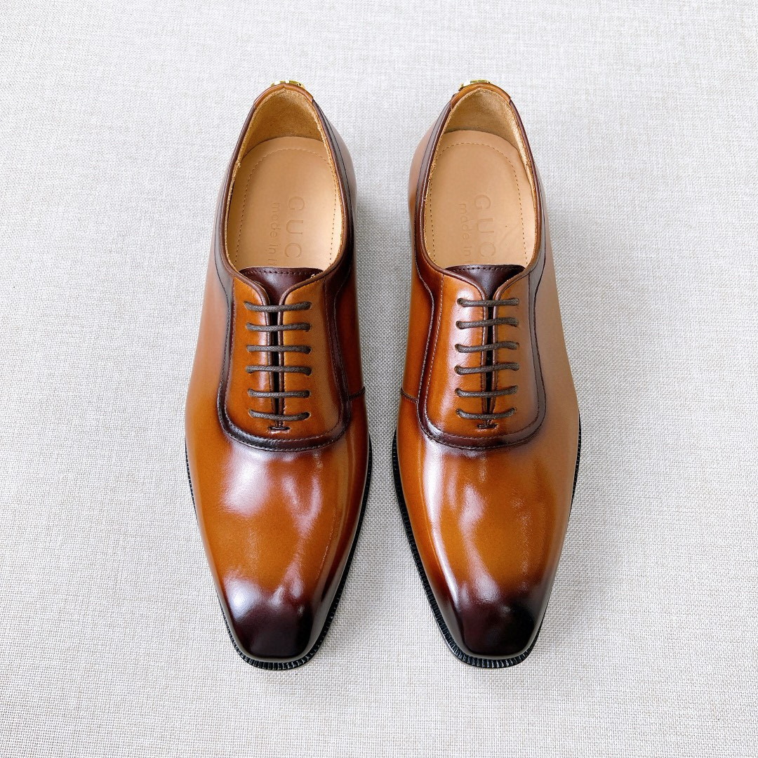 NO:866753,[G*] Original order - Purchasing agent level - G men's black Web GG pattern formal leather shoes - Upper material, imported polished cowhide with classic double G original fasteners - Inner foot pads are all made of imported cowhide - Original customized leather outsole, -Size 39-44 (38, 45, 46 customized, non-refundable and non-exchangeable) -,,cowhide,Leather soles19860909【G*】原单 -代购级别 -G男士黑色Web GG图案 正装皮鞋 -鞋面材质,进口擦色牛皮搭配经典双G原单扣件 -内里垫脚 均用进口牛皮 -原版定制真皮大底, -Size 39-44（38,45,46订制不退不换） -,,cowhide,Leather soles,Men's shoes