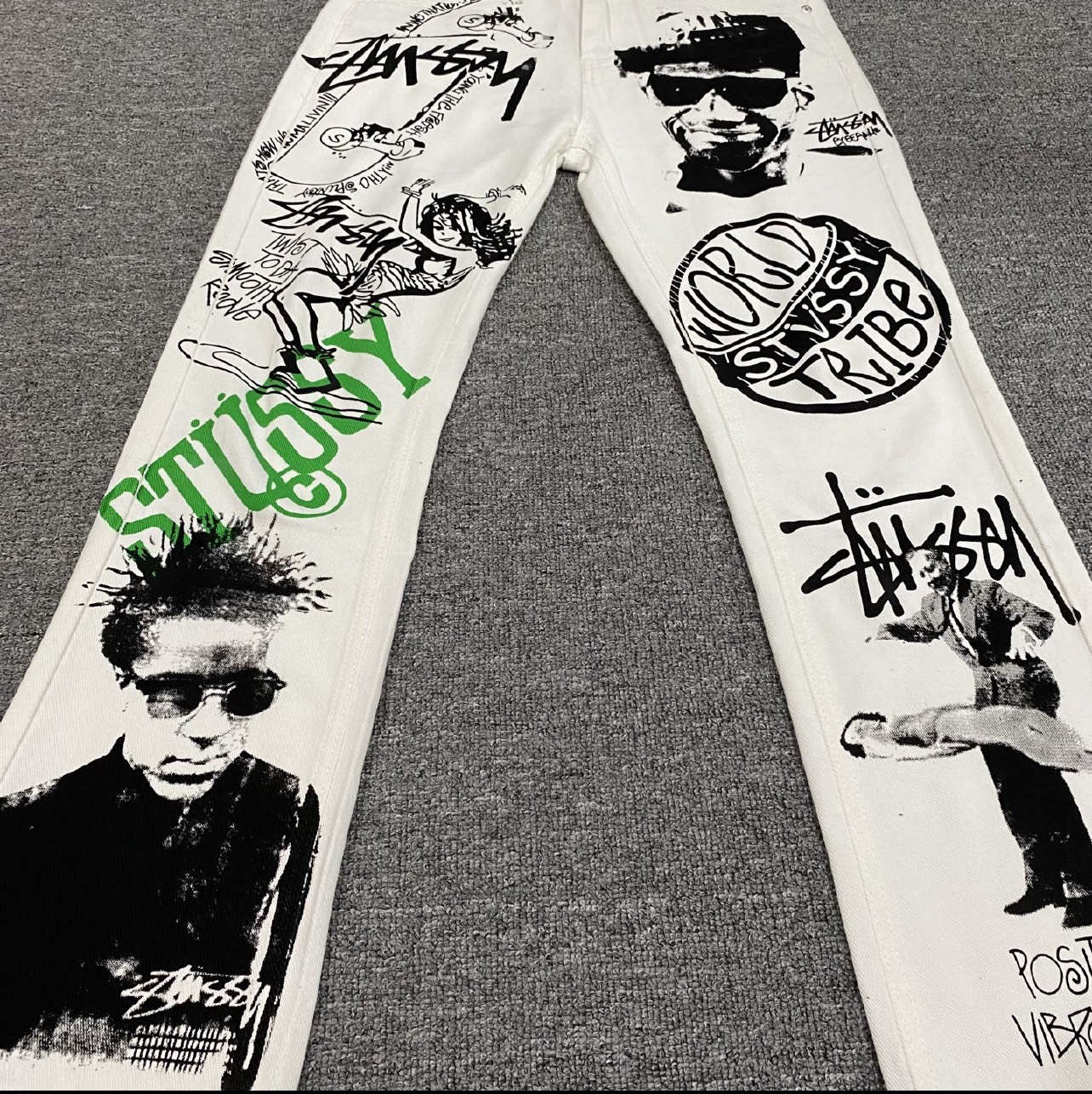 💰172 FZ221 Stuscissy Scrawny jeans, Viagra. Colour: White Size: m-xxl - 图片 6