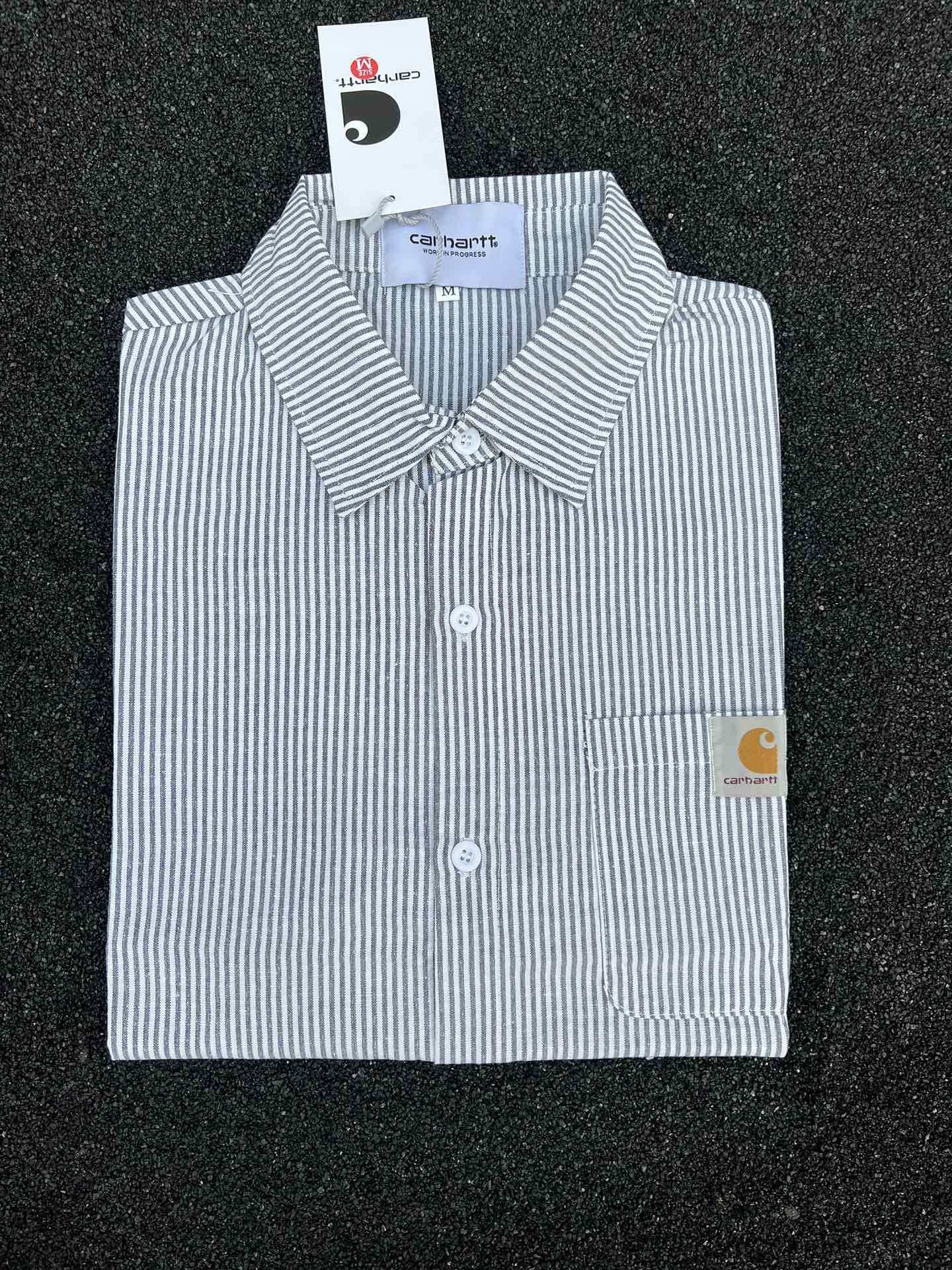 Carhartt Kahart Blue Jacket Size Guide: M-XL Measurements in cm. - 图片 5