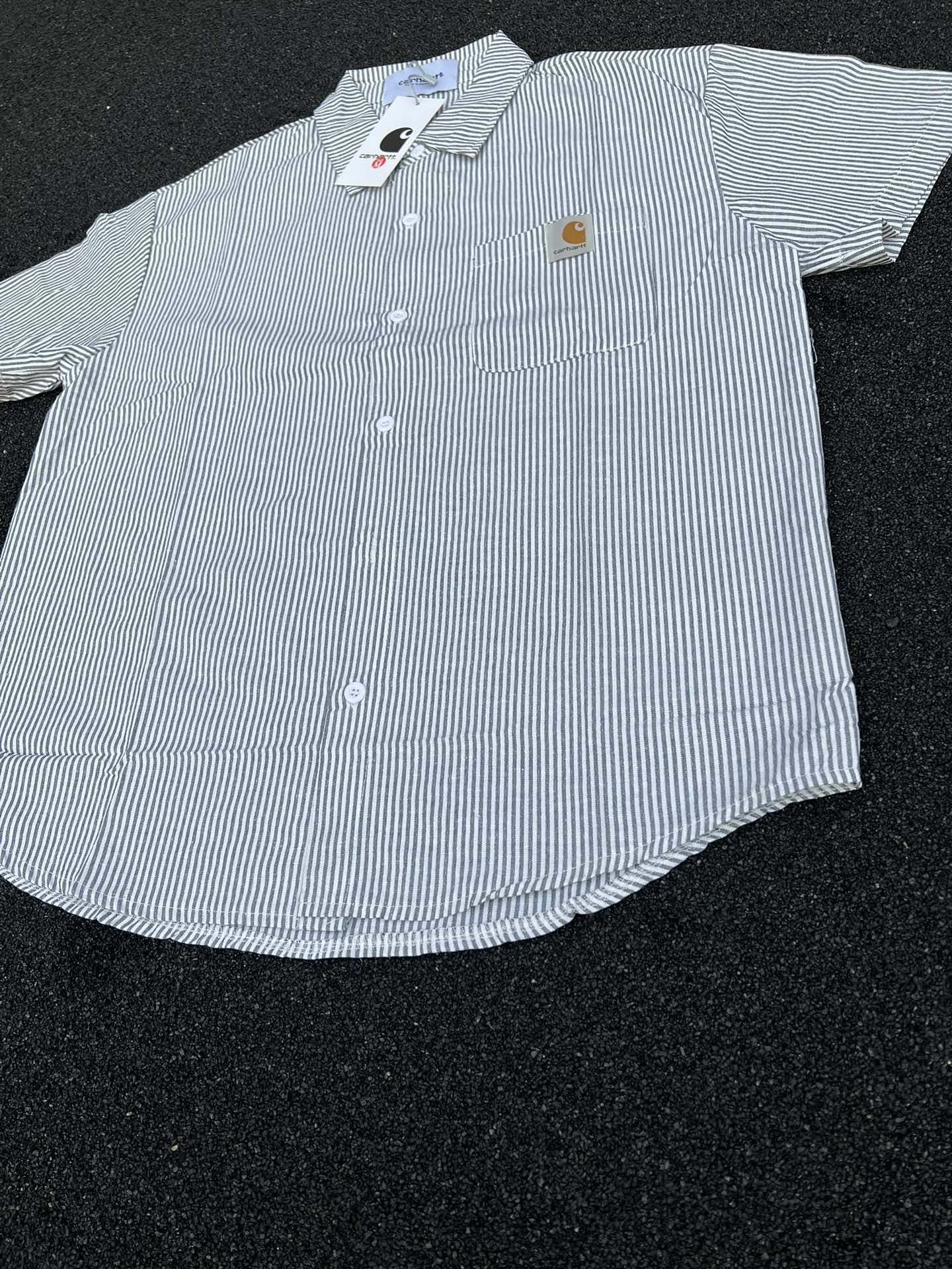 Carhartt Kahart Blue Jacket Size Guide: M-XL Measurements in cm. - 图片 3