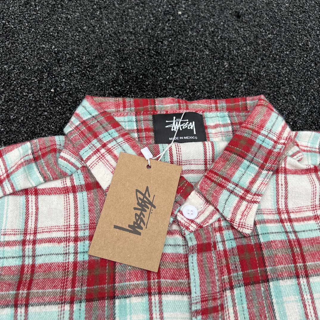 Section 138 FZ 228. Stussy’s pure cotton trim. Colour: Red Size: m-xl - 图片 5
