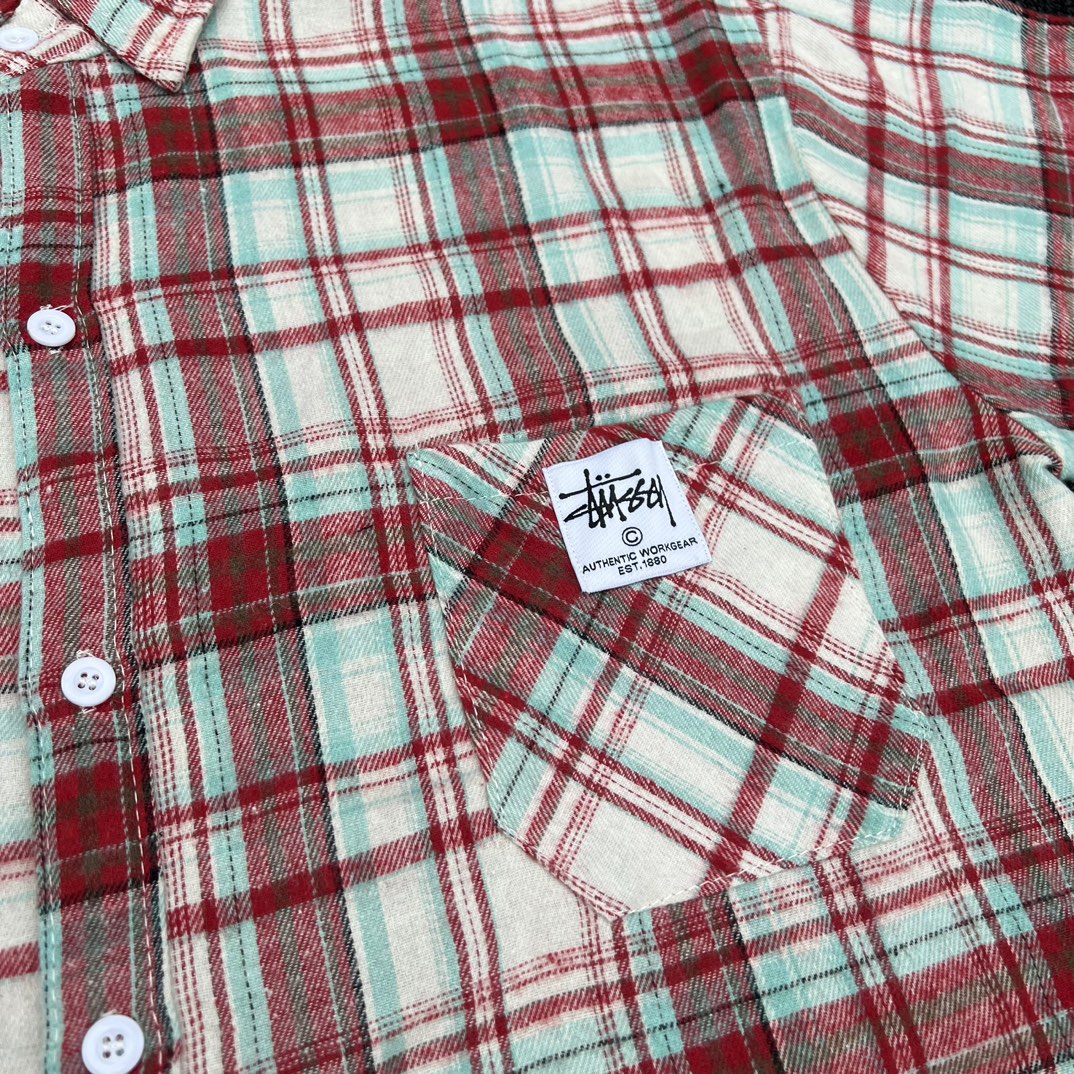 Section 138 FZ 228. Stussy’s pure cotton trim. Colour: Red Size: m-xl - 图片 6