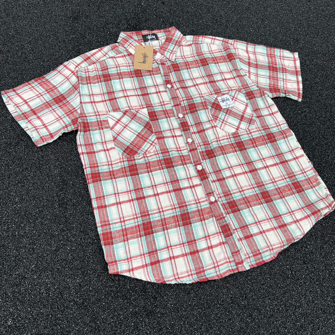 Section 138 FZ 228. Stussy’s pure cotton trim. Colour: Red Size: m-xl - 图片 4