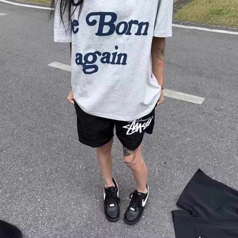 Autonomous Stussy Basketball Shorts: Waterproof Nylon, Custom-made, Black, Sizes S-XL - 图片 4