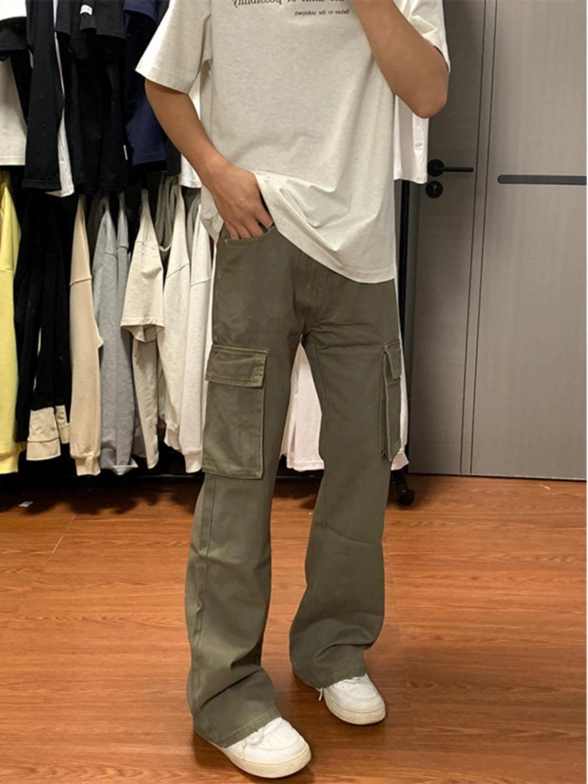 Carhartt Kahart Heavy Water Embroidered Lumber Pants in Old Brown: Sizes M-XXL. - 图片 8