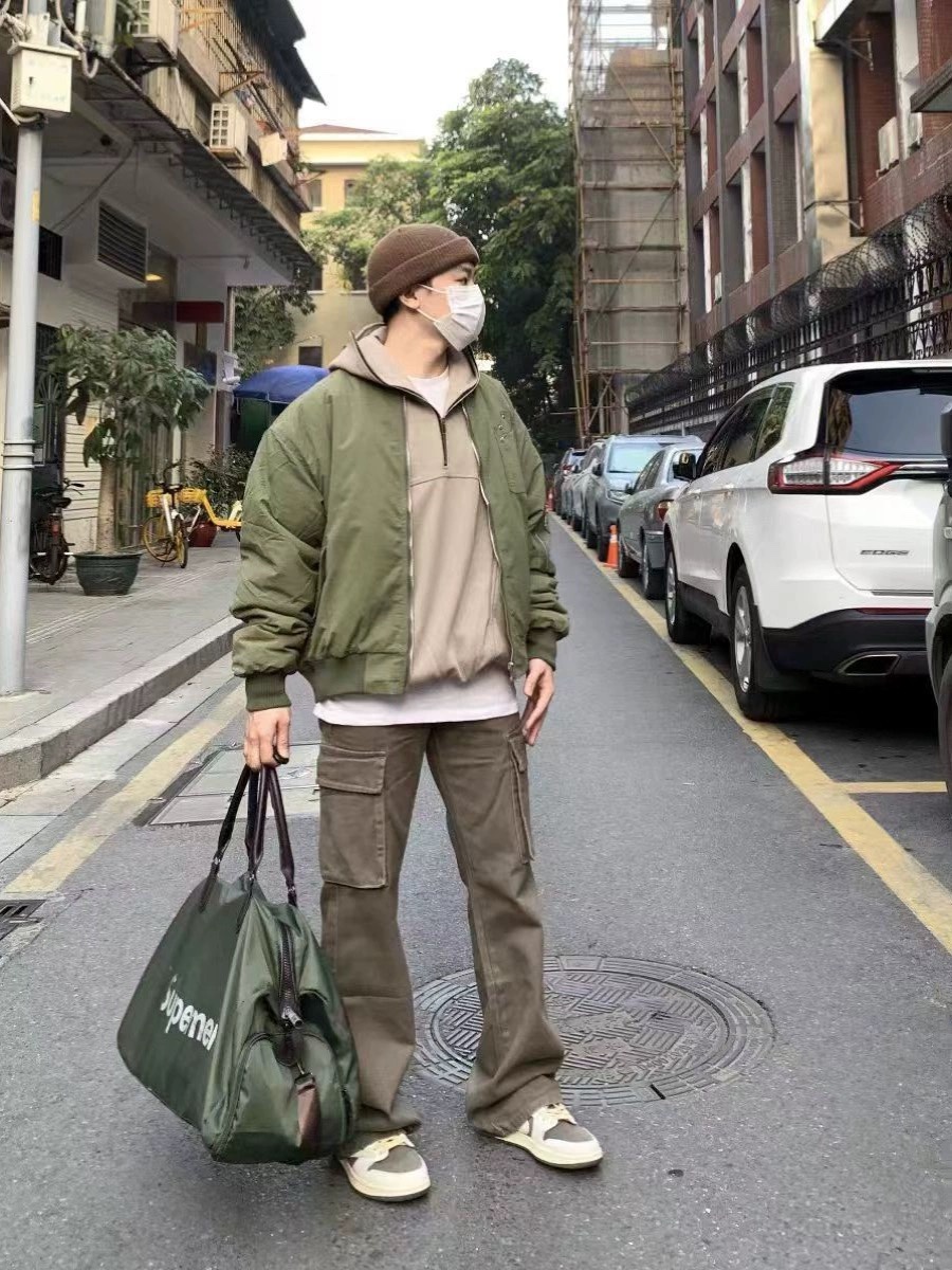 Carhartt Kahart Heavy Water Embroidered Lumber Pants in Old Brown: Sizes M-XXL. - 图片 6