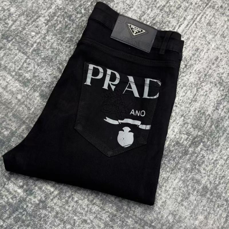 Prada 2024s Jeans: Original Water-Purification Fabric, Unique Design, Durable. - 图片 4