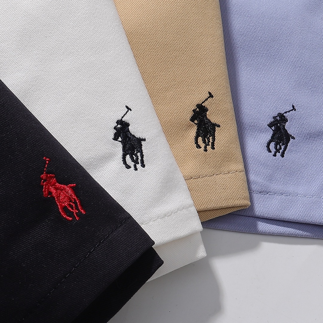 Ralph Lauren Cotton Shorts in White, Blue, and Khaki – Sizes M-XXL – $150 - 图片 6