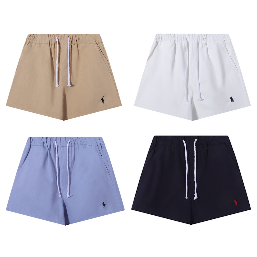 Ralph Lauren Cotton Shorts in White, Blue, and Khaki – Sizes M-XXL – $150 - 图片 1