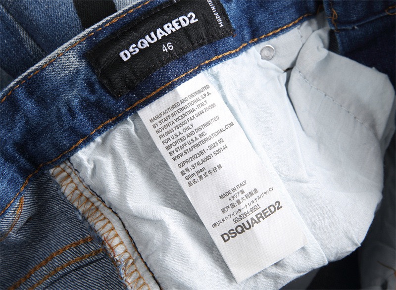 DSQUARED2 Double 24ss Stamp Jeans: Top Engraved Version Review & Details - 图片 8