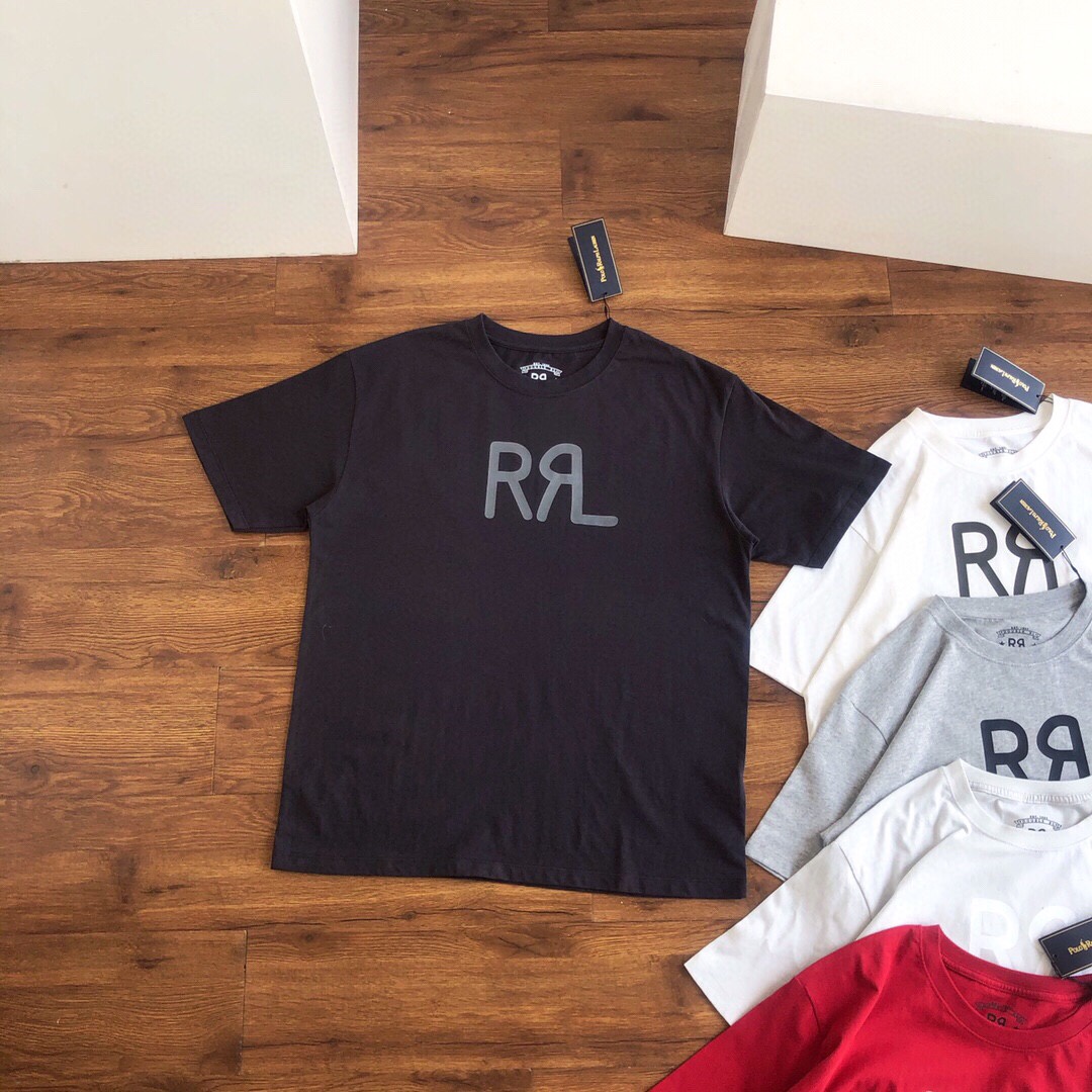 Ralph Lauren Kleidung Polo T-Shirt Designer gefälscht
 Aprikosenfarbe Braun Grau Rot Weiß Drucken Unisex Baumwolle Vintage Kurzarm