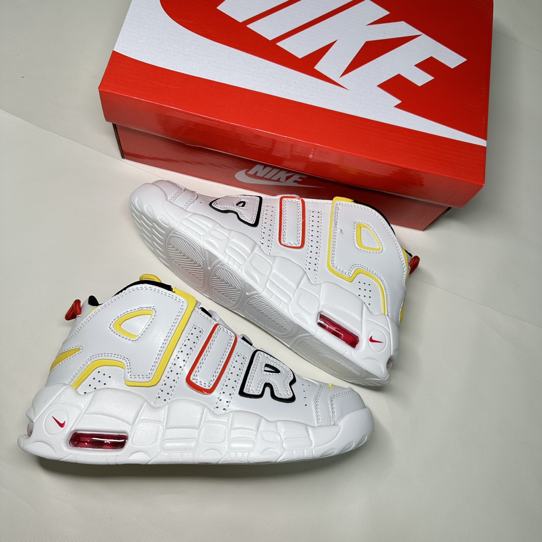 爆款•主推款Nike Air More Uptempo 皮蓬 气垫大底 大AIR 外星人 高品质最强性价比推荐款 码数-