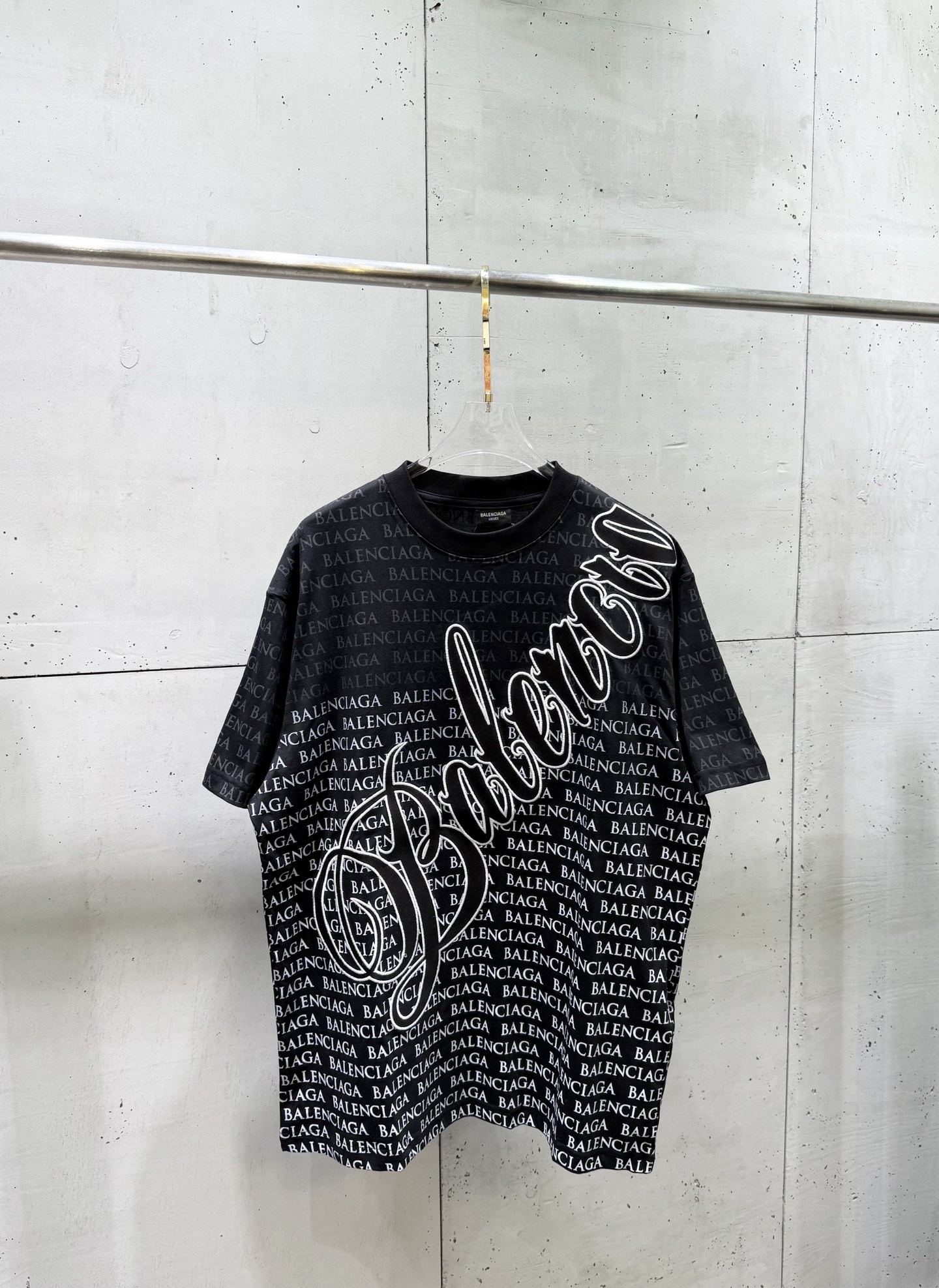 P155 Balenciaga París versión alta 26 primavera nueva llegada edición limitada año del caballo impresión completa degra…
