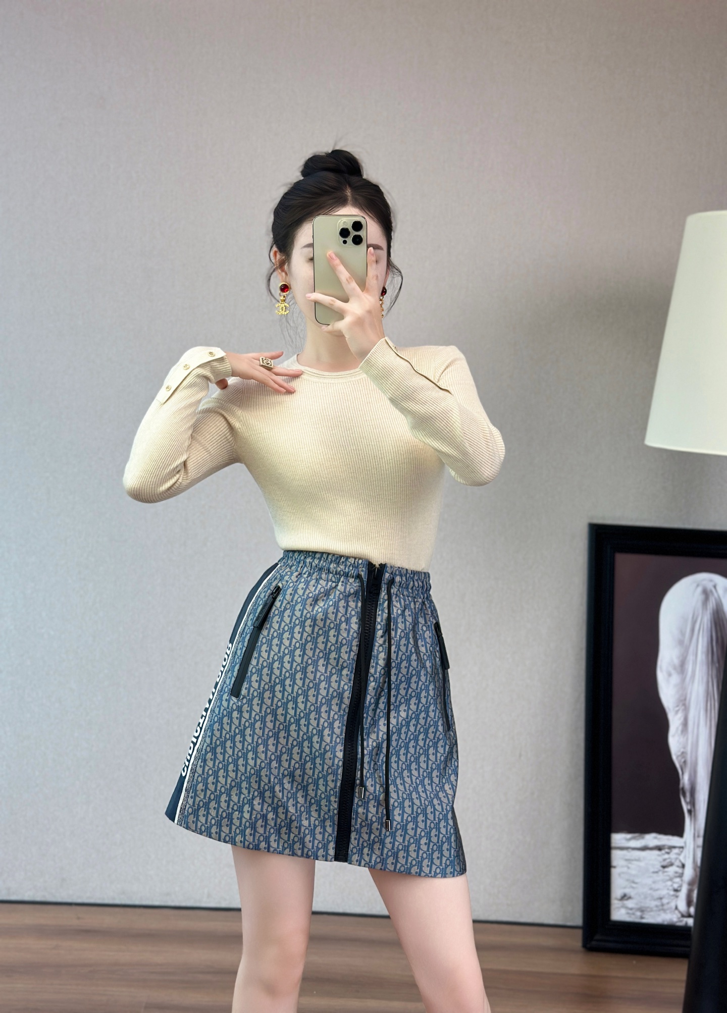 Elegant Wool Blend Knit Top and Designer Mini Skirt Set 3 i1756008548902 9916 0 2