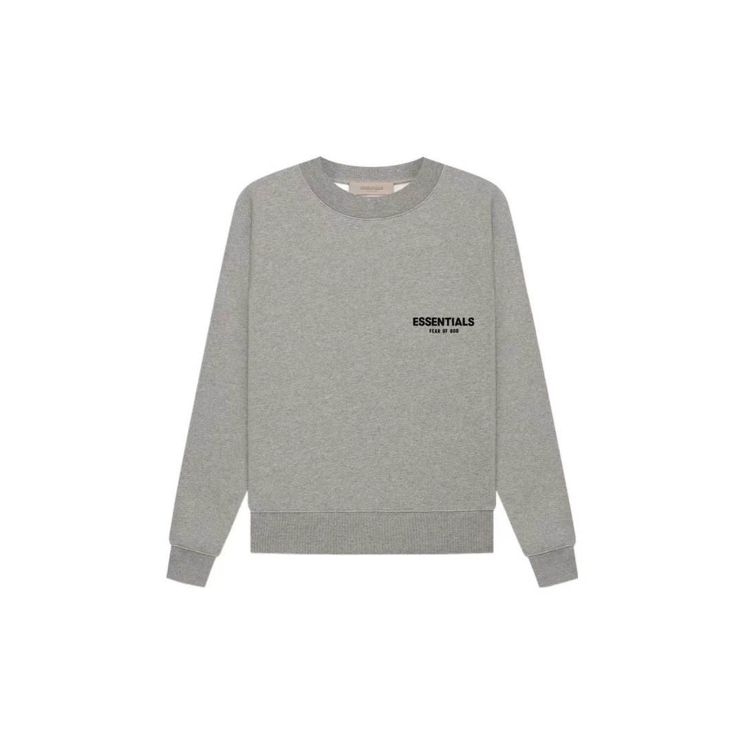 107💰【款号278/深燕麦灰色】顶级版本FEAR OF GOD ESSENTIALS FOG胸口后背植绒男女情侣明星同款秋冬纯棉圆领卫衣
第八季最新款植绒LOGO帽衫一出,可谓是爆款中的爆款,各大明星抢先上身!植绒技术的称托和FOG简约的高街时尚风格首尾呼应,相互称托满满的高级感!同时又时髦百搭 !
ESSENTIALS FEAR OF GOD字母元素的印花 采用进口savdni闪电3000W高频静电植绒机制作 ,原版一致工艺,非绒片。【胸口LOGO FEAR的A字母采用覆盖式,A字母没有镂空,这个是防伪鉴定点】
面料采用的400克纯棉抓绒面料,面料柔软,舒适,垂感十足。
颜色:深麻灰 黑色 浅麻灰
尺码:S-XL