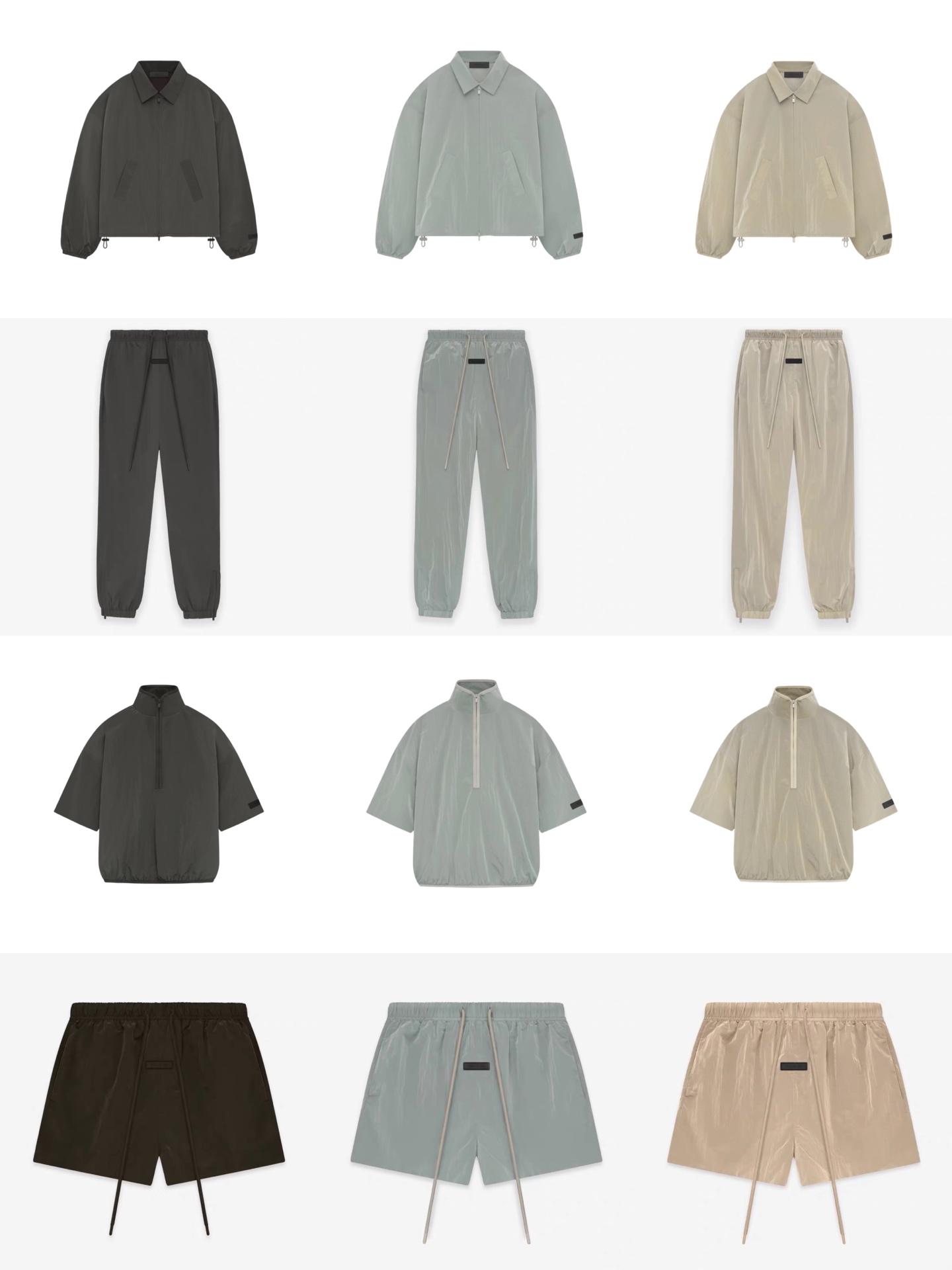 🎀爆款模特图🎀158💰跨境版本【水墨黑】顶级独家版本GX FOG ESSENTIAS 新款机能裤褶皱机能金属尼龙束脚拉链长裤
24SS的这几款梭织尼龙系列 投入了很大心血
首批出货少的可怜,通过买手海外购入
不做一刀改动出品原单品质
【工艺介绍】
面料定织定染完全对色
金属尼龙的光泽质感和纹理还原到位
外层面料采用100%尼龙材质 带弹力 防泼水
内层采用100%聚酯纤维
袖子和大身的拼接纹理是十字,乍一眼有色差
但上身后都是垂直向下保持一致
辅料一如既往尾23FW相同辅料
值得一提的是拉链采用了防水拉链
让这件裤子具备了一定户外属性
这是fog唯一的和RO风格相似的款式非常建议大家入手闭眼入!
du家款,欢迎随便对比,一整套穿搭更帅 上身100分
最好的还原!高端品质!颜色都非常好看!非常推荐!
尺码:XS--XL