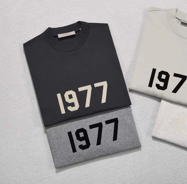 Fear of God OF GOD ESSENTIALSFOG复线 男女情侣 短袖T恤纯棉宽松