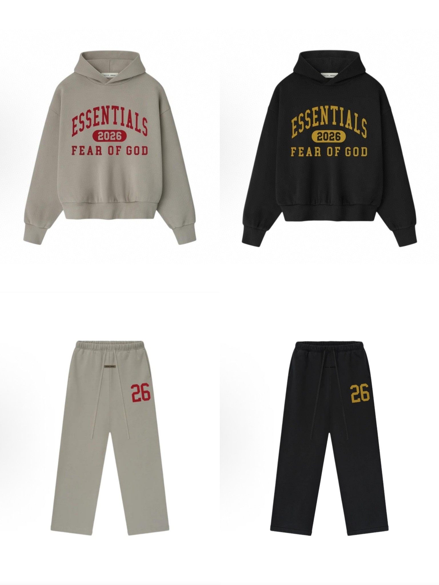Fear of God FW26Holiday 2026 CLASSIC HOODIE 简约休闲舒适连帽 卫衣