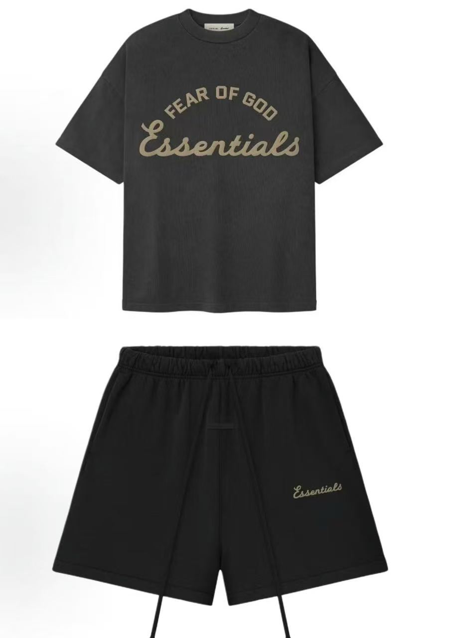 ＃GD广顶 美潮跨境外贸特供Fear of God Essentials FOG美潮字母印花舒适中腰休闲