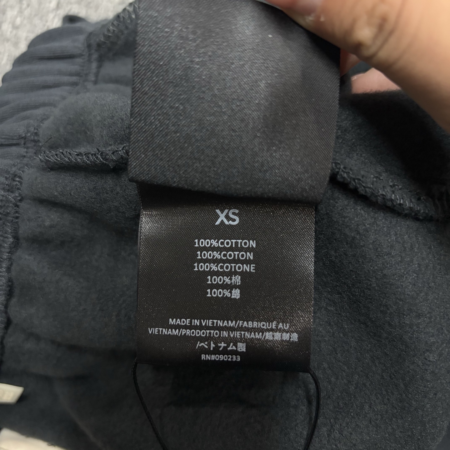 ＃GD广顶 美潮跨境外贸特供Fear of God Essentials FOG美潮字母印花舒适中腰休闲