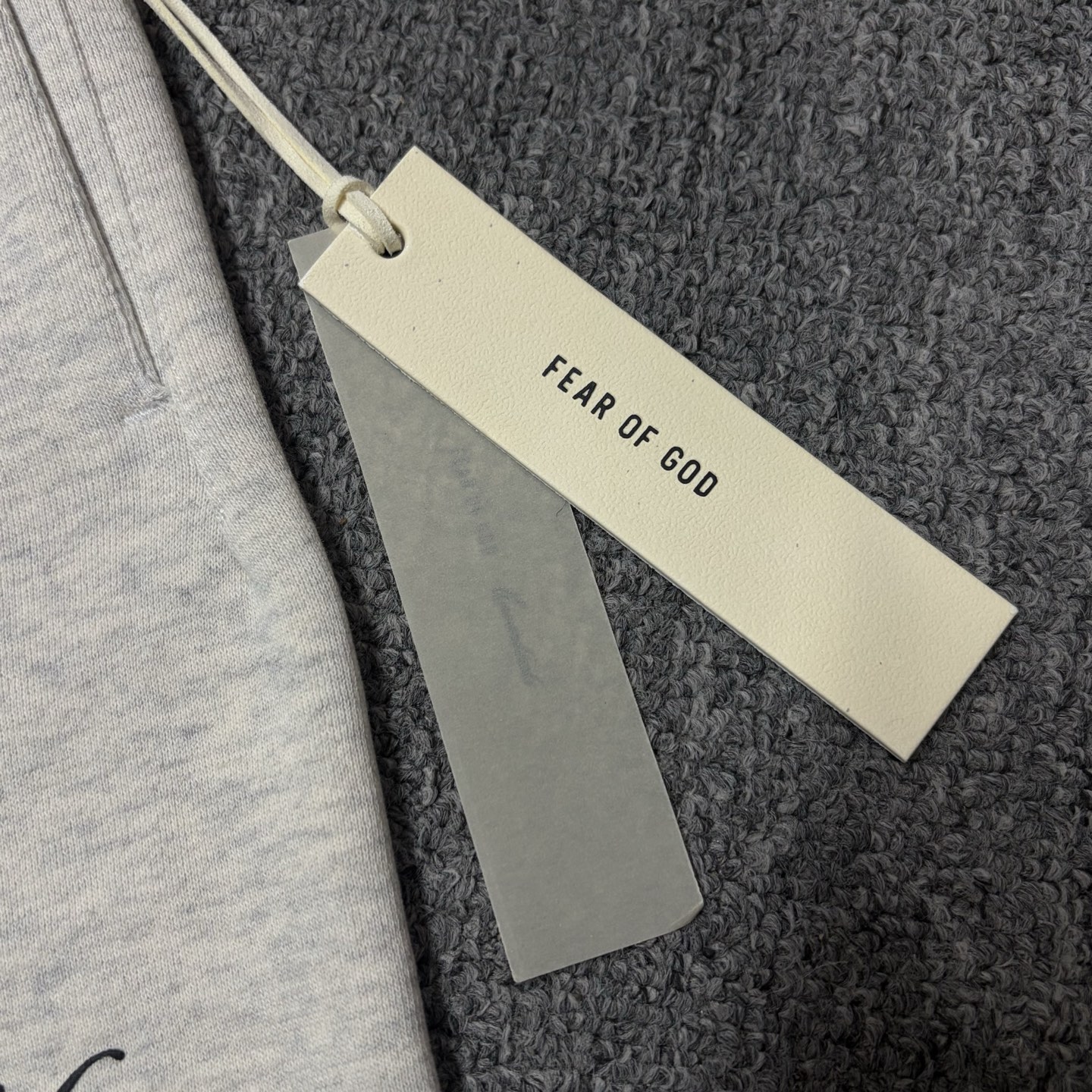 ＃GD广顶 美潮跨境外贸特供Fear of God Essentials FOG美潮字母印花舒适中腰休闲
