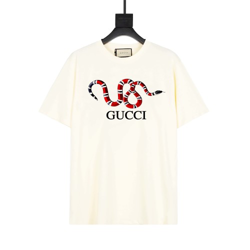 Gucci Limited Edition Snake Logo T-Shirt, Unisex Cotton Tee 1 Gucci Limited Edition Snake Logo T-Shirt, Unisex Cotton Tee