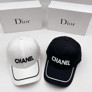 Chanel Hats Baseball Cap Buy 1:1 Black White