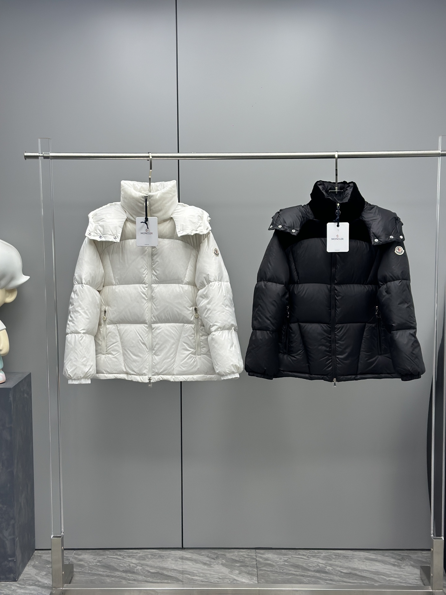 Moncler Meandre Dames Donsjack - Afneembare Capuchon, Kort Model