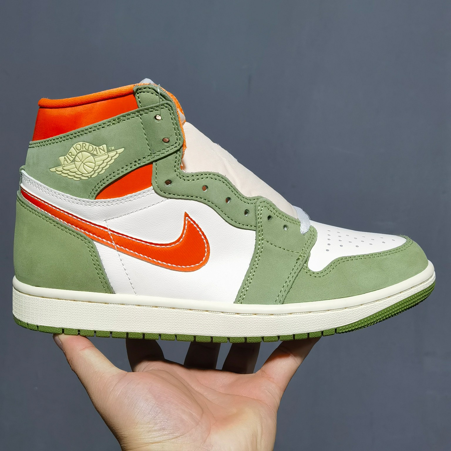 aj1青瓷色尺码36-47.5纯原版️AirJordan1HighOGCraft“Celadon”FB9