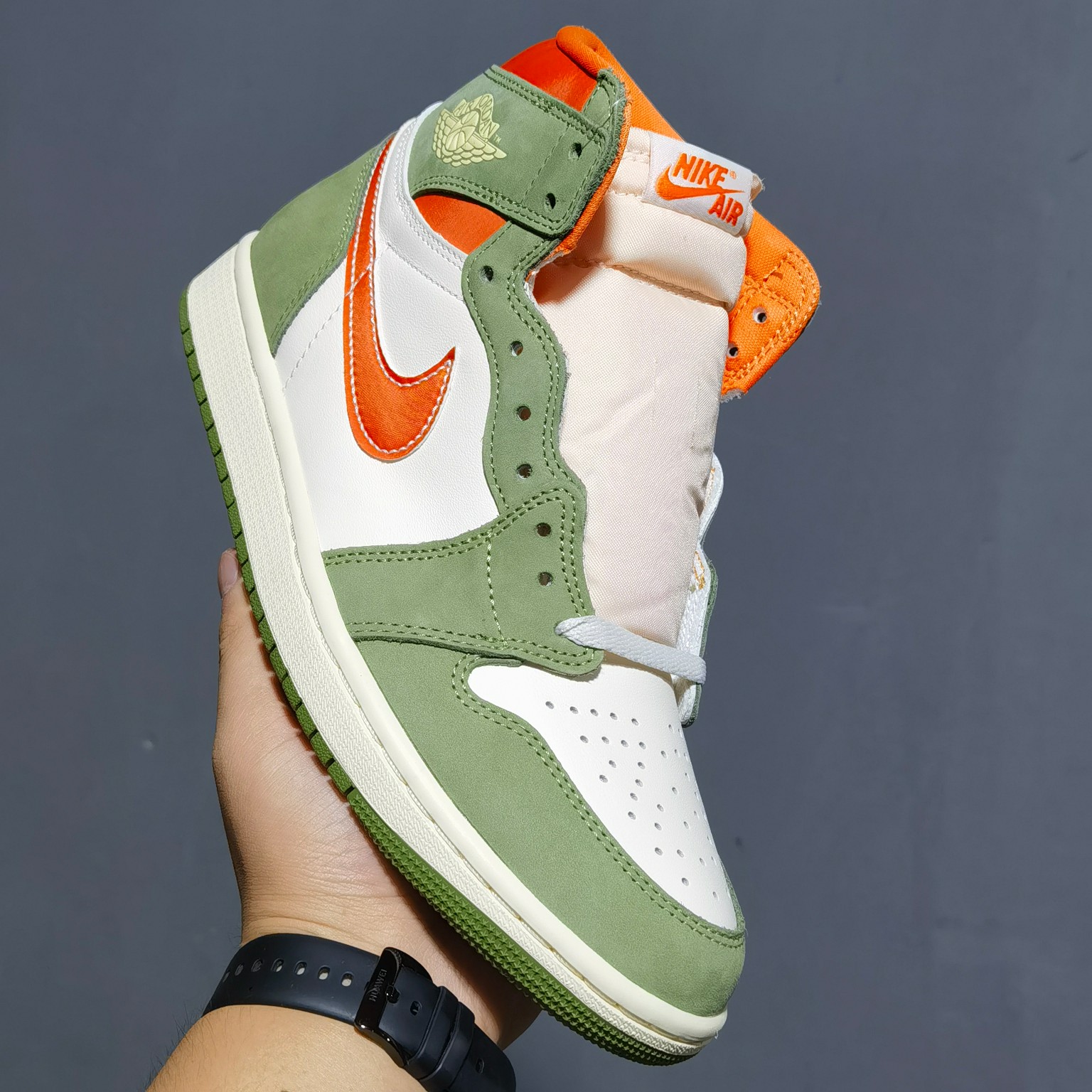 aj1青瓷色尺码36-47.5纯原版️AirJordan1HighOGCraft“Celadon”FB9