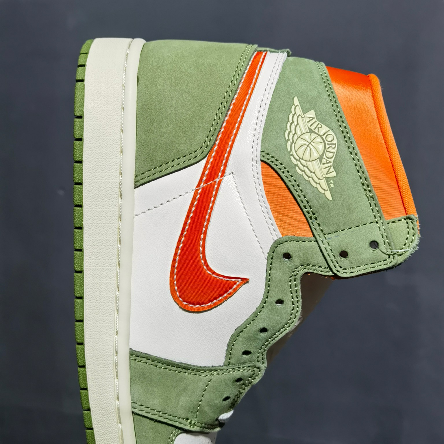 aj1青瓷色尺码36-47.5纯原版️AirJordan1HighOGCraft“Celadon”FB9