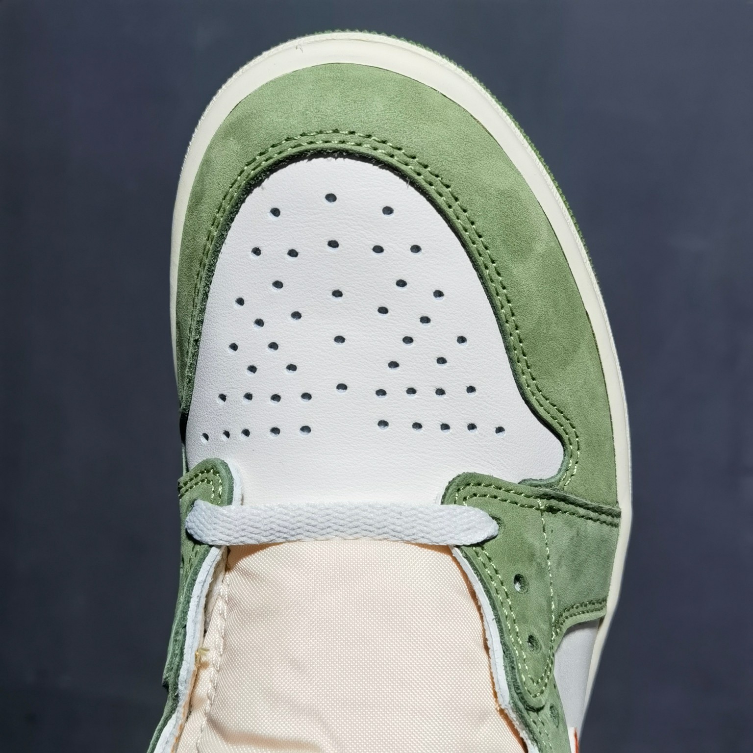 aj1青瓷色尺码36-47.5纯原版️AirJordan1HighOGCraft“Celadon”FB9