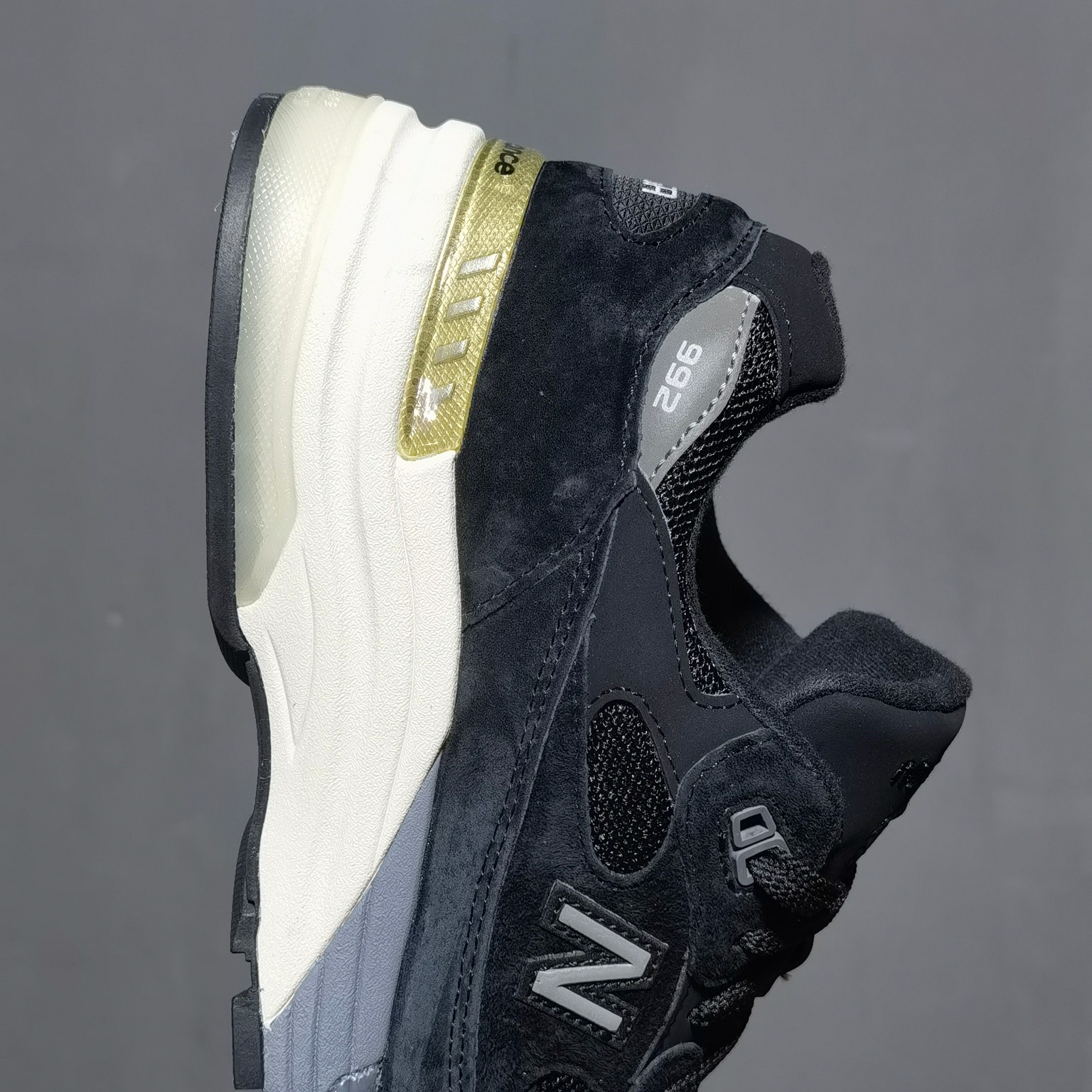 NB992黑色尺码36-46.5总裁新M版出品-NewBalance992黑色D宽M992BL鞋码363