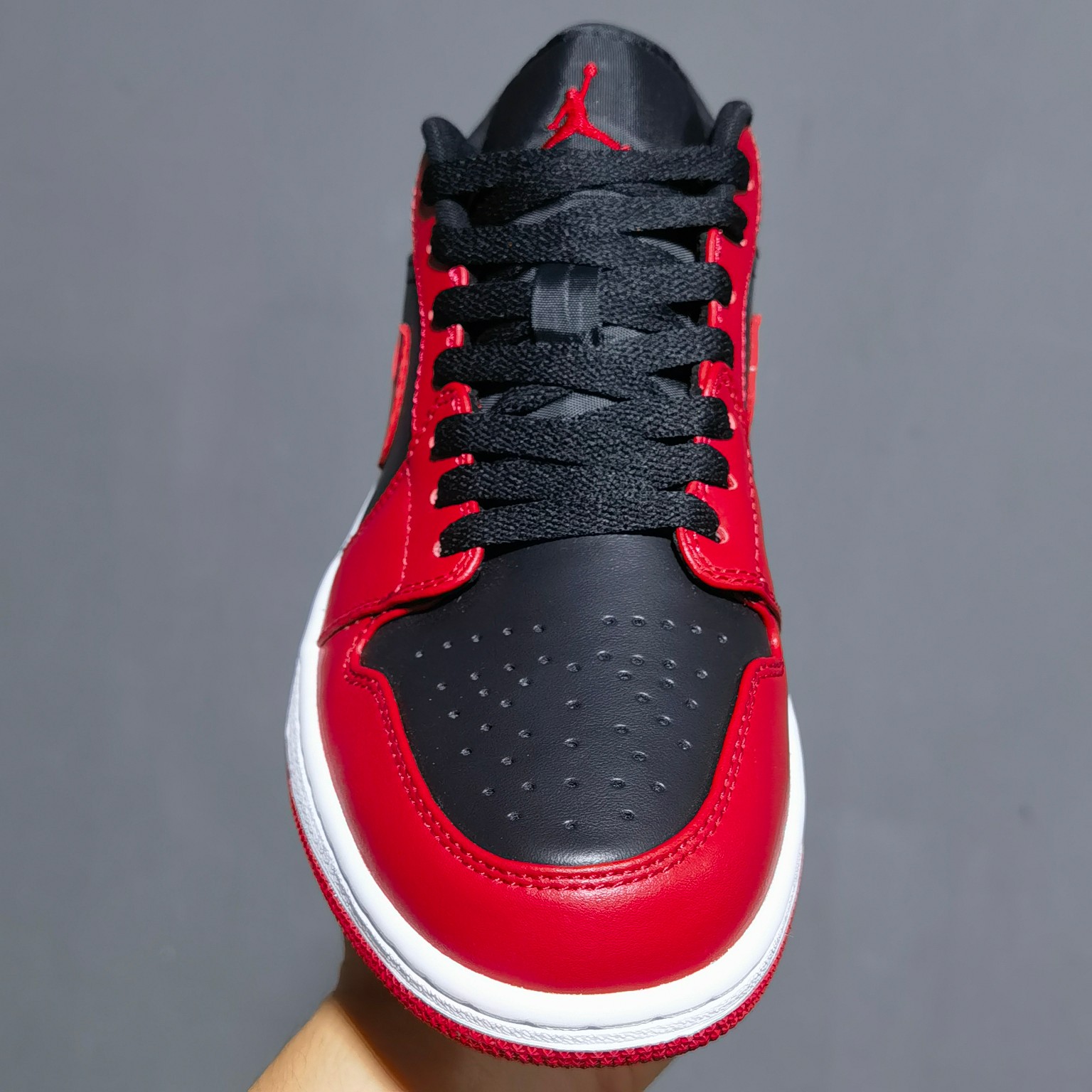 AJ1low黑红禁止尺码:36-46福利特价版出品-AirJordan1LowAJ1乔1黑红禁止5535