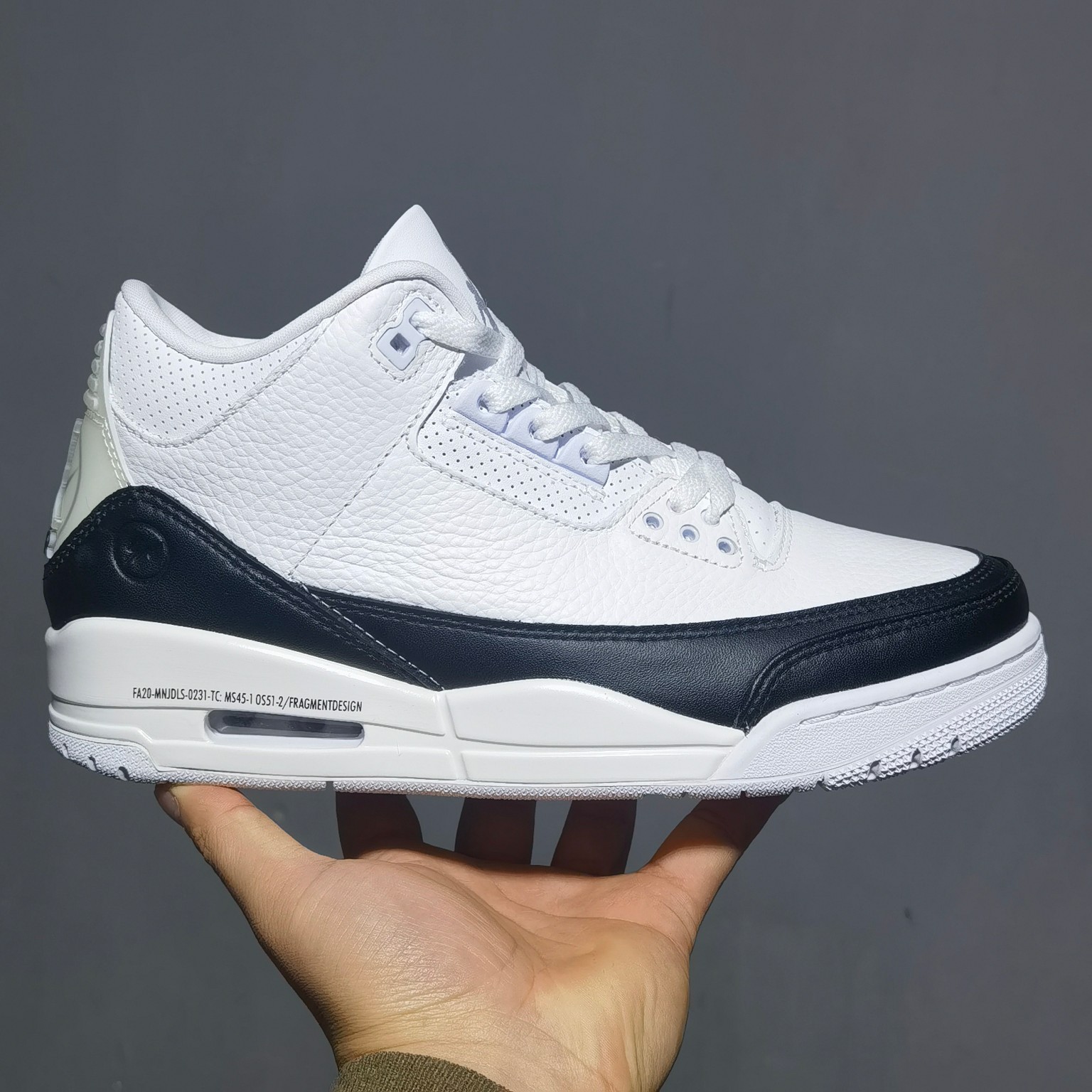 AJ3藤原浩尺码:36-47.5总裁新M出品-FragmentDesignxAirJordan3AJ3乔